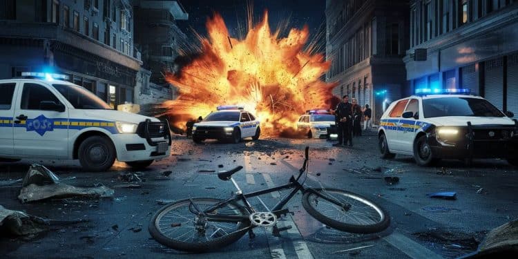 Explosion d’une grenade à Aubervilliers : 3 personnes mises en examen - Viral Mag Trois suspects dont un mineur ont été placés en détention provisoire suite à lexplosion dune grenade qui a grièvement blessé un cycliste à Aubervilliers Les enquêteurs ont déterminé que les auteurs circulaient à vélo lors du lancement de lengin explosif Viral Mag