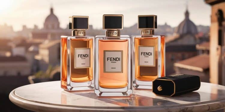 Fendi lance une gamme de fragrances exclusives retraçant lhistoire de la maison italienne à travers sept parfums signature élégants et raffinés   Viral Mag