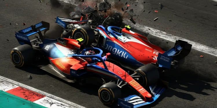 30062024   Un scénario de fin de course complètement fou au Grand Prix dAutriche de F1  Un accrochage entre Max Verstappen et Lando Norris dans les derniers tours redistribue les cartes et offre une victoire inespérée à George Russell Découvrez comment cette course a basculé de manière spectaculaire   Viral Mag