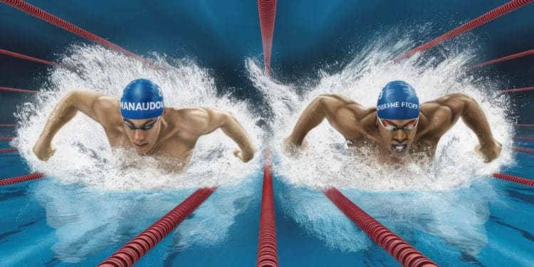 Florent Manaudou et Maxime Grousset brillent aux Championnats de France - Viral Mag Manaudou bat son record personnel et Grousset signe le meilleur temps en séries du 100m nage libre Deux performances prometteuses à un an des JO Viral Mag