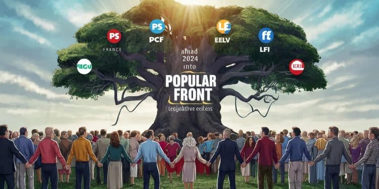 Front Populaire : la Gauche Unie pour les Législatives 2024 - Viral Mag PS PCF EELV et LFI annoncent un accord de principe historique en vue des élections législatives de 2024 formant un nouveau Front Populaire Viral Mag