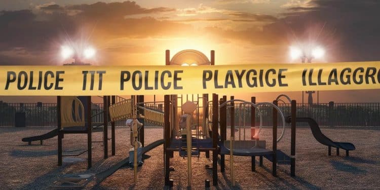 Fusillade choquante dans une aire de jeux aux États-Unis - Viral Mag Un tireur ouvre le feu au hasard dans un parc du Michigan faisant au moins 9 blessés dont un enfant de 8 ans Le suspect est cerné par les forces de lordre Viral Mag