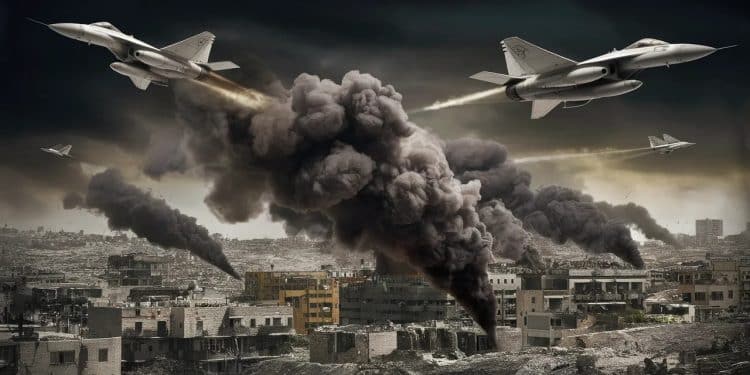 Alors que les pourparlers de cessez le feu piétinent Israël bombarde Gaza et les tensions montent à la frontière libanaise Le conflit senlise   Viral Mag