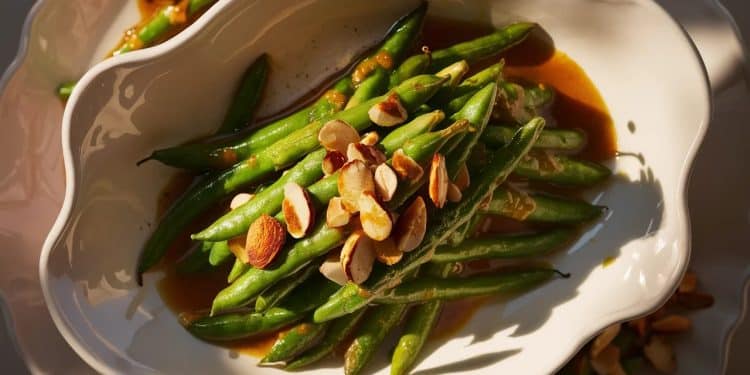 Haricots Verts Amandine : La Recette Incontournable de l’Été - Viral Mag Découvrez notre recette irrésistible dharicots verts amandine Un accompagnement estival parfait alliant fraîcheur croquant et saveurs délicates À essayer absolument Viral Mag