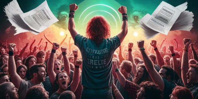 Hellfest 2024 : Entre Fête Débridée et Messages Politiques - Viral Mag Le Hellfest grand rassemblement des métalleux mêle festivités et engagements politiques à lapproche des législatives Plongée dans lunivers singulier de ce festival Viral Mag