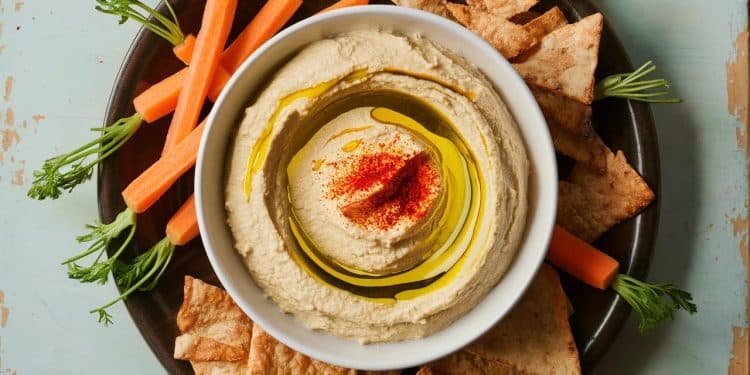 Houmous Aérien et Léger Comme un Nuage - Viral Mag Découvrez notre recette de houmous ultra léger et aérien simple à réaliser pour sublimer votre apéritif Testé et approuvé Viral Mag