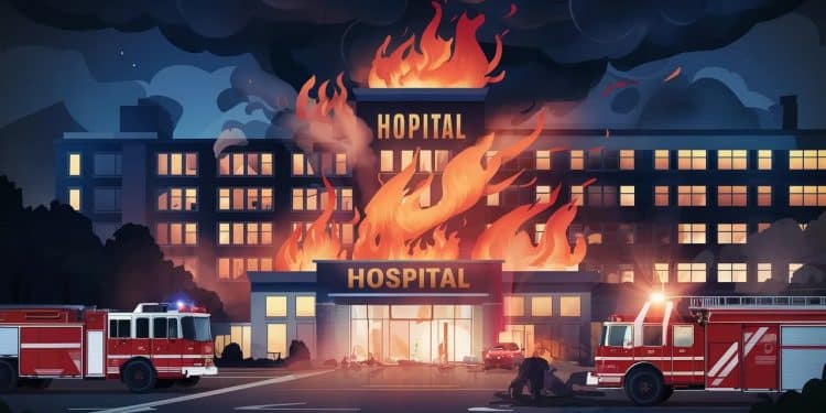 Incendie mortel dans un hôpital iranien : 9 vies perdues - Viral Mag Un incendie dévastateur a ravagé un hôpital iranien causant la mort de 9 personnes Une enquête est en cours pour déterminer les causes de cette tragédie Viral Mag