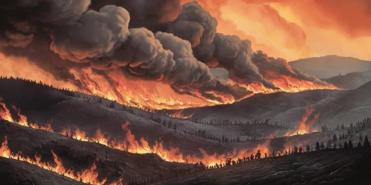 Deux incendies ravageurs forcent lévacuation de plus de 7 000 habitants dans une région montagneuse du Nouveau Mexique La sécheresse persistante aggrave la situation   Viral Mag