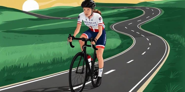 Juliette Labous : Championne de France de cyclisme en solitaire - Viral Mag À 25 ans Juliette Labous remporte son premier titre de championne de France de cyclisme grâce à une performance remarquable en solitaire Découvrez son exploit Viral Mag