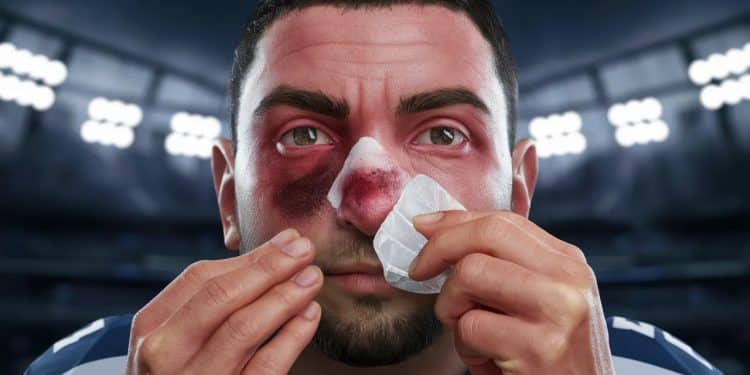 Kylian Mbappé Blessé au Nez : Incertitude pour les Bleus à l’Euro - Viral Mag Coup dur pour léquipe de France la star Kylian Mbappé souffre dune fracture du nez Sa participation au prochain match de lEuro contre les Pays Bas est remise en question Viral Mag