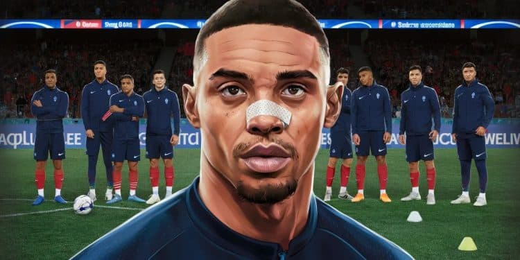 Kylian Mbappé De Retour À L’Entraînement Des Bleus Après Sa Blessure - Viral Mag Le capitaine de léquipe de France Kylian Mbappé a fait son retour à lentraînement malgré sa fracture du nez Découvrez les coulisses de sa convalescence express Viral Mag