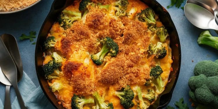 La Casserole Poulet-Brocoli : Un Plat Réconfortant et Sain - Viral Mag Découvrez notre recette savoureuse et équilibrée de casserole au poulet et brocoli prête en 30 minutes Un repas familial parfait qui fera le bonheur de tous    Viral Mag