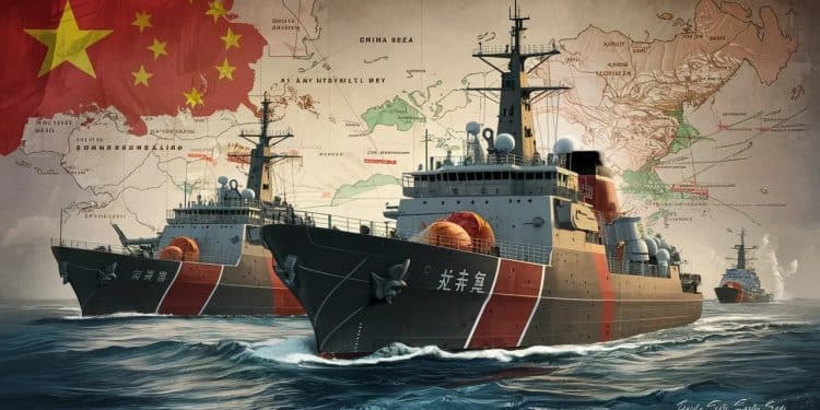 Découvrez les nouvelles règles mises en place par la Chine pour accroître le contrôle de ses garde côtes en mer de Chine méridionale une zone maritime contestée   Viral Mag
