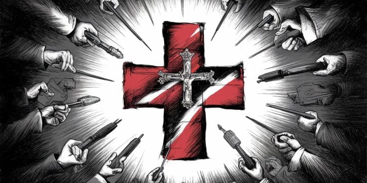 La Croix de Lorraine, Symbole Républicain ou Religieux ? - Viral Mag Une candidate macroniste remet en cause le symbole de la croix de Lorraine utilisé par son adversaire LR provoquant lindignation Découvrez les détails de cette polémique Viral Mag