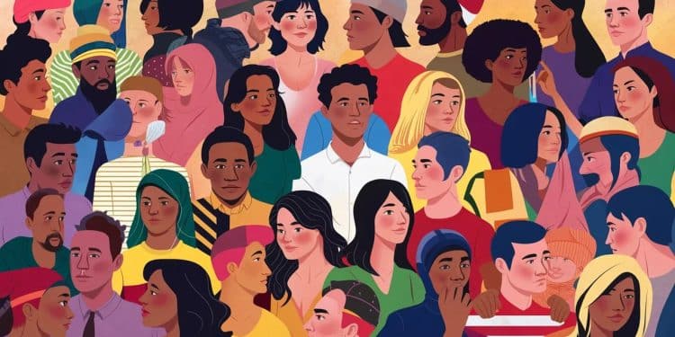 La France, une nation multiculturelle en mutation - Viral Mag Jean Luc Mélenchon souligne lévolution démographique de la France où 1 Français sur 4 a désormais un grand parent étranger Un constat qui questionne lidentité nationale Viral Mag