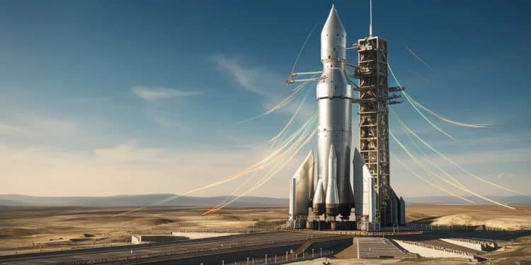 La Fusée Starship de SpaceX Décolle pour un 4e Vol Test Prometteur - Viral Mag SpaceX marque une nouvelle étape dans la conquête spatiale avec le quatrième vol dessai de sa fusée Starship la plus grande et plus puissante au monde Viral Mag