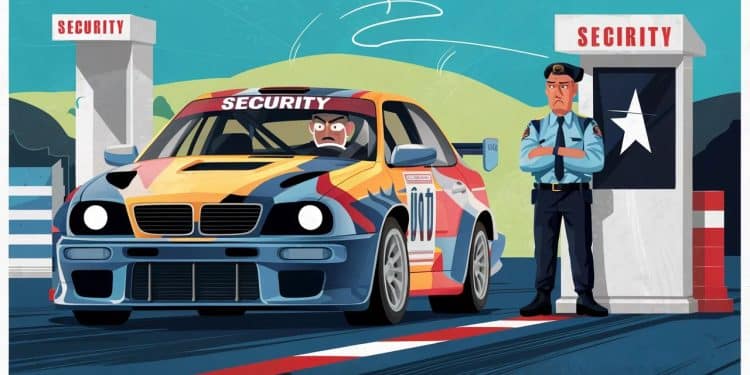 La Mésaventure de Romain Grosjean au Mans : Quand la Sécurité Joue les Trouble-Fêtes - Viral Mag Lancien pilote de F1 Romain Grosjean a vécu une drôle dhistoire aux 24h du Mans Découvrez comment la sécurité lui a barré la route pour aller saluer Zidane Viral Mag