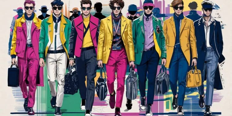 Découvrez les dernières tendances mode masculine présentées à Milan par Prada Giorgio Armani et Dolce  Gabbana entre héritage et modernité   Viral Mag