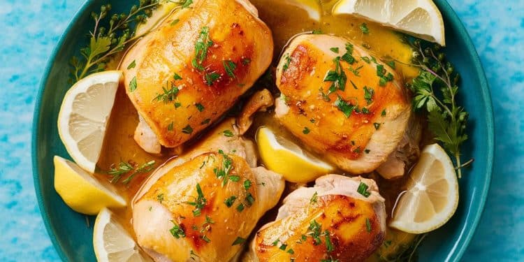 La Recette du Poulet au Citron d’Ina Garten Pour un Meal Prep Sain - Viral Mag Découvrez la recette incontournable du poulet au citron dIna Garten parfaite pour vos meal preps sains et savoureux Toute la richesse des saveurs en seulement 6 ingrédients Viral Mag