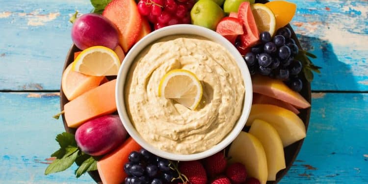 La Recette Ultime de Trempette aux Fruits pour Épater vos Invités - Viral Mag Découvrez notre recette inratable de trempette crémeuse aux agrumes parfaite pour servir avec une variété de fruits frais Un délice estival Viral Mag