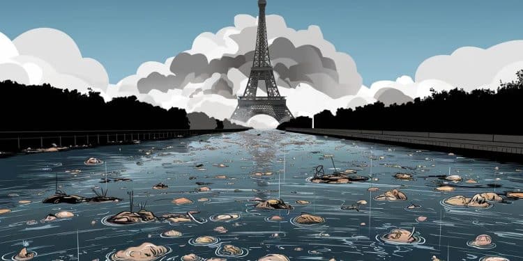 La Seine toujours trop polluée à l’approche des JO de Paris 2024 - Viral Mag À un mois et demi des épreuves olympiques de triathlon et de natation en eau libre la Seine reste trop polluée pour accueillir les compétitions selon les dernières analyses Viral Mag