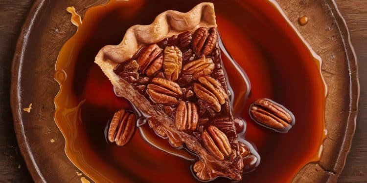 La Tarte au Chocolat, Noix de Pécan et Bourbon du Kentucky Derby - Viral Mag Découvrez la recette authentique de la délicieuse tarte au chocolat noix de pécan et bourbon star incontournable du célèbre Kentucky Derby Viral Mag