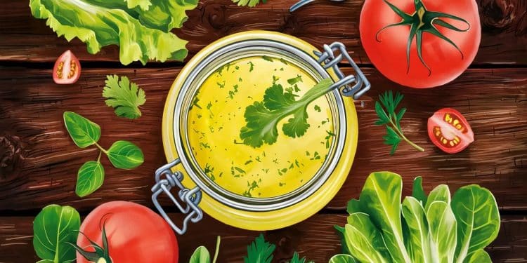 Découvrez notre recette de vinaigrette italienne faite maison facile et rapide Ses saveurs rafraîchissantes réveilleront vos salades    Viral Mag