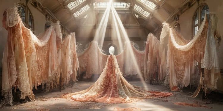 Eva Jospin artiste contemporaine renommée expose sa magistrale œuvre Chambre de Soie à lOrangerie de Versailles Une expérience immersive à ne pas manquer   Viral Mag