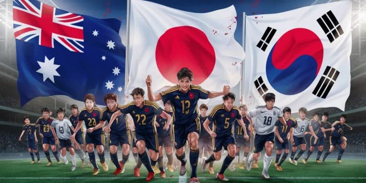 L’Australie, le Japon et la Corée du Sud Brillent aux Qualifications pour la Coupe du Monde 2026 - Viral Mag LAustralie le Japon et la Corée du Sud ont dominé leurs adversaires lors du deuxième tour des qualifications pour la Coupe du monde 2026 en Asie Découvrez leurs performances impressionnantes Viral Mag