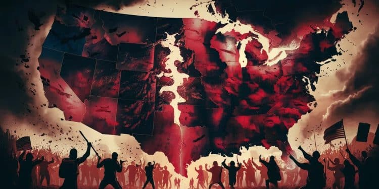 Le Chaos Règne aux États-Unis Deux Ans Après la Fin du Droit Fédéral à l’Avortement - Viral Mag Deux ans après larrêt controversé de la Cour suprême les États Unis sont plus divisés que jamais sur la question de lavortement Plongée dans un pays où le chaos règne Viral Mag