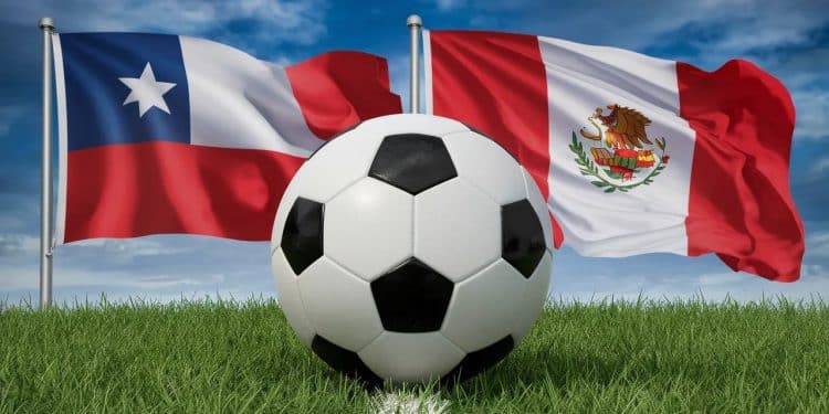 Le Chili et le Pérou font match nul lors de leur entrée en Copa America - Viral Mag Le Chili et le Pérou entament la Copa America 2024 par un match nul et vierge malgré les efforts de leur vétéran gardien Claudio Bravo Découvrez les temps forts de cette rencontre pleine de suspens Viral Mag