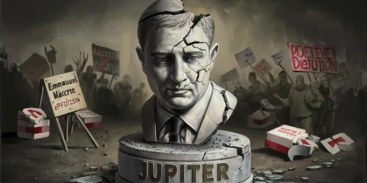 Le déclin de l’image publique d’Emmanuel Macron - Viral Mag Analyse de la chute de popularité du président Macron suite à sa stratégie de communication ratée lors des législatives anticipées Viral Mag