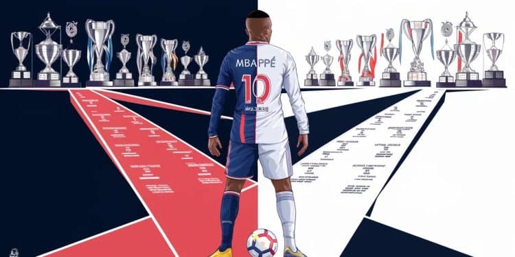 Le destin de Kylian Mbappé : un dilemme entre gloire et loyauté - Viral Mag Le transfert imminent de Kylian Mbappé au Real Madrid soulève des questions sur lavenir du football français et limpact de ce départ Viral Mag