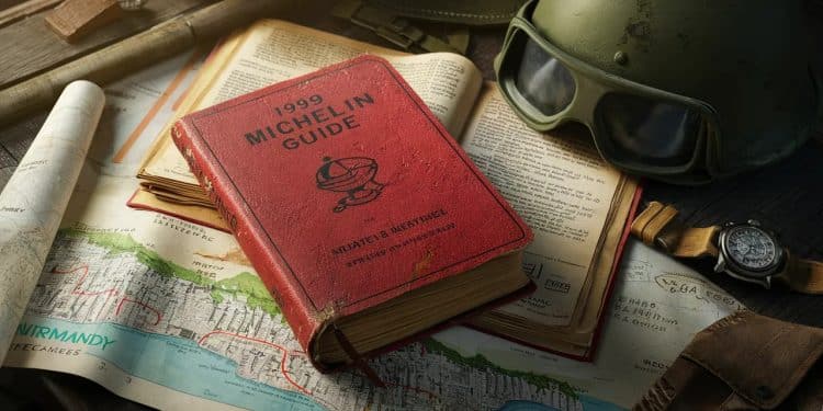 Pour célébrer les 80 ans du Débarquement le guide Michelin de 1939 utilisé par les Alliés est réédité en série limitée Un objet rare et chargé dhistoire   Viral Mag