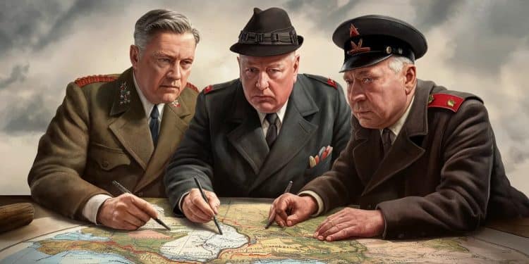 Découvrez les coulisses du Débarquement de Normandie et comment Roosevelt Churchill et Staline orchestrèrent lopération militaire qui changea le cours de la Seconde Guerre mondiale   Viral Mag