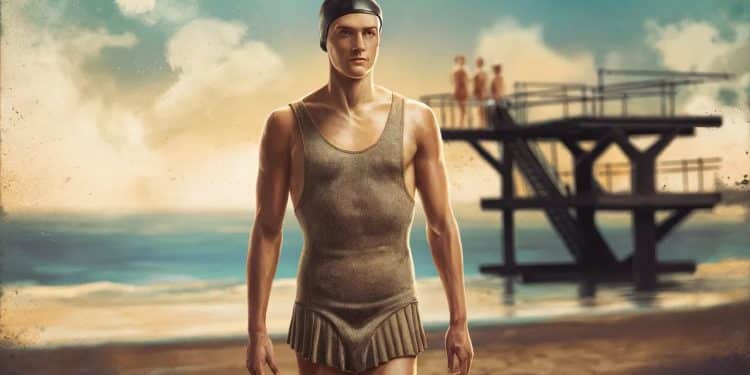 Le maillot de bain en laine des JO 1924 : Retour sur un vestige du passé - Viral Mag Plongez dans lhistoire des maillots de bain en laine portés aux Jeux Olympiques de 1924 à Paris Découvrez lévolution de ce vêtement emblématique de ses origines à sa disparition Viral Mag