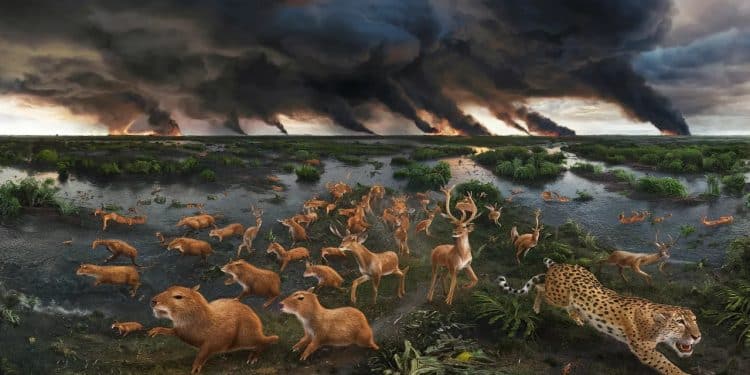 La plus grande zone humide du monde est menacée par des incendies records Découvrez lampleur de cette catastrophe environnementale sans précédent   Viral Mag