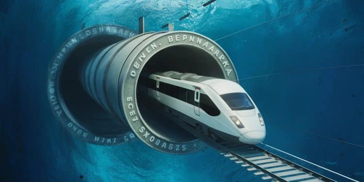 Le tunnel du Fehmarnbelt une prouesse dingénierie de 18 km sous la mer Baltique réduira drastiquement les temps de trajet entre lAllemagne et le Danemark dès 2029   Viral Mag