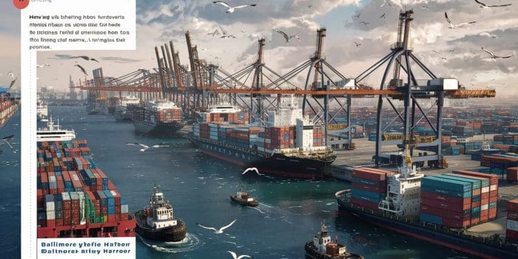 Après leffondrement catastrophique dun pont le trafic maritime à Baltimore est enfin rétabli Découvrez les coulisses de cette remise en service   Viral Mag