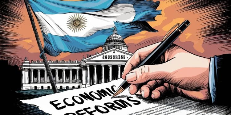 Le Programme de Réformes Économiques de Milei Approuvé en Argentine - Viral Mag Les députés argentins ont définitivement approuvé le programme de réformes économiques dérégulatrices du président ultralibéral Javier Milei ouvrant la voie à des changements majeurs Viral Mag