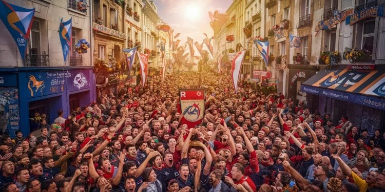 Le RC Vannes ovationné par une foule en liesse pour sa montée historique - Viral Mag Les héros du RC Vannes célébrés par près de 9000 supporters pour leur ascension en Top 14 Un moment de communion à Vannes Viral Mag
