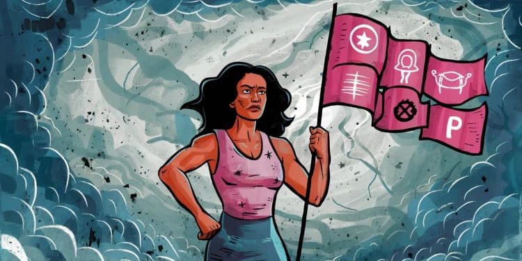 Le Renouveau Féministe Face à l’Adversité Politique - Viral Mag Une candidate féministe bouleverse la scène politique dans le Nord en se présentant contre un député controversé Un acte de courage et dengagement Viral Mag