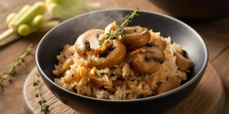 Le Riz aux Champignons : Un Délice Savoureux et Facile à Préparer - Viral Mag Découvrez notre recette irrésistible de riz aux champignons alliant saveurs umami et acidité pour un plat daccompagnement impressionnant Laissez vous tenter    Viral Mag
