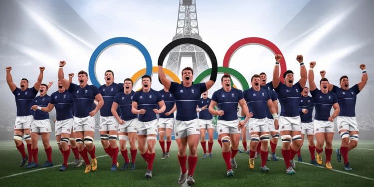 Le Rugby à 7 Français Prêt à Briller aux JO de Paris 2024 - Viral Mag Les Bleus du Rugby à 7 emmenés par Antoine Dupont enchaînent les performances avant les Jeux Olympiques de Paris 2024 Découvrez leur préparation Viral Mag
