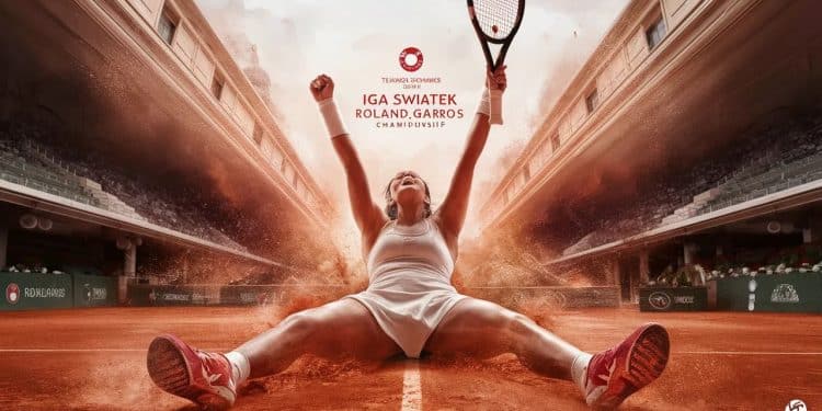 Le sacre d’Iga Swiatek à Roland-Garros, une domination sans partage - Viral Mag Iga Swiatek numéro 1 mondiale a écrasé Jasmine Paolini en finale de Roland Garros pour remporter son 4e titre Retour sur son parcours Viral Mag