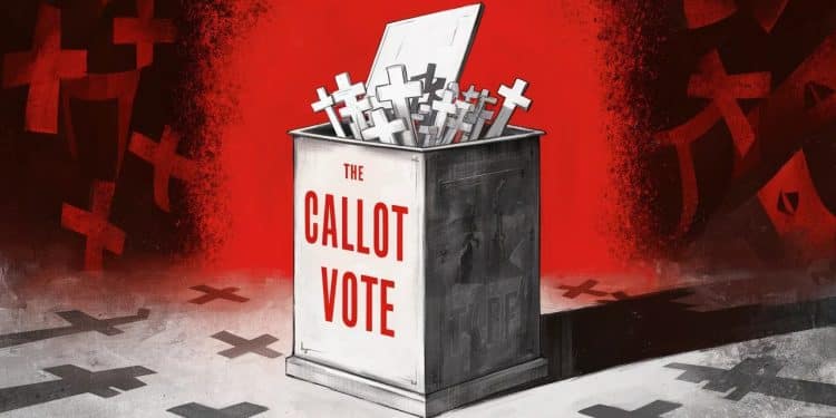 Le vote catholique à l’extrême droite atteint des sommets - Viral Mag Les élections européennes 2024 marquent un tournant 42 des catholiques pratiquants ont voté pour des listes dextrême droite Décryptage Viral Mag