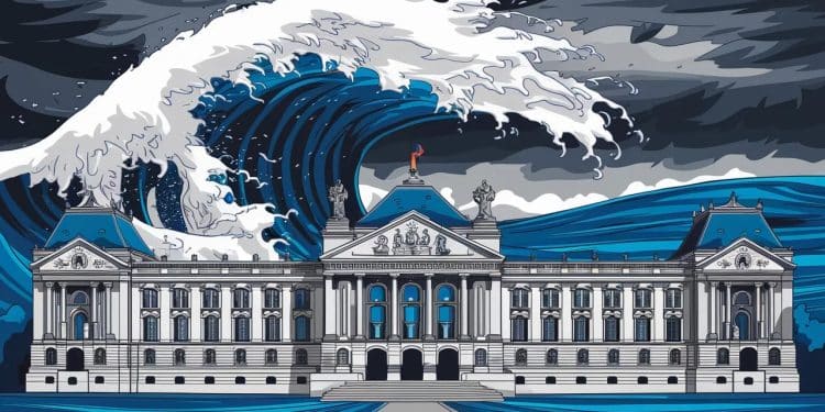 Législatives 2024 : Le Pari Risqué d’Emmanuel Macron - Viral Mag Suite à la victoire historique du RN aux européennes Emmanuel Macron annonce la dissolution de lAssemblée Un pari audacieux qui divise Viral Mag