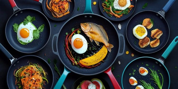Les 8 meilleures poêles antiadhésives de 2024, testées par notre équipe - Viral Mag Des œufs aux poissons les poêles antiadhésives sont des ustensiles polyvalents indispensables Découvrez les 8 meilleures poêles antiadhésives de 2024 sélectionnées et testées par nos experts Viral Mag