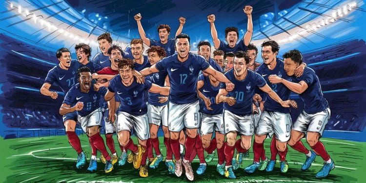 Les Bleus Démarrent l’Euro 2024 par une Victoire Difficile - Viral Mag Retour sur le premier match de léquipe de France à lEuro 2024 une victoire étriquée mais précieuse face à lAutriche malgré la blessure de Mbappé Viral Mag