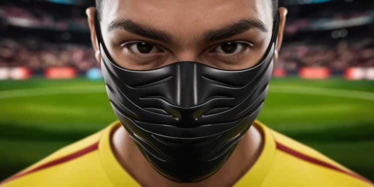 Les joueurs de foot qui ont porté un masque sur le terrain - Viral Mag Découvrez les footballeurs célèbres qui ont dû jouer avec un masque facial suite à des blessures comme Mbappé pourrait le faire à lEuro 2024   Viral Mag